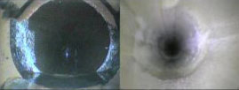 CCTV drain surveys to discover breaks and the need for repairs.