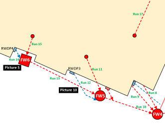 This is a detail of a drainage map created by ASL Limited