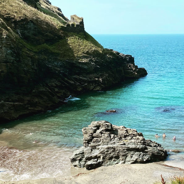 This is a photo of a seaside scene.