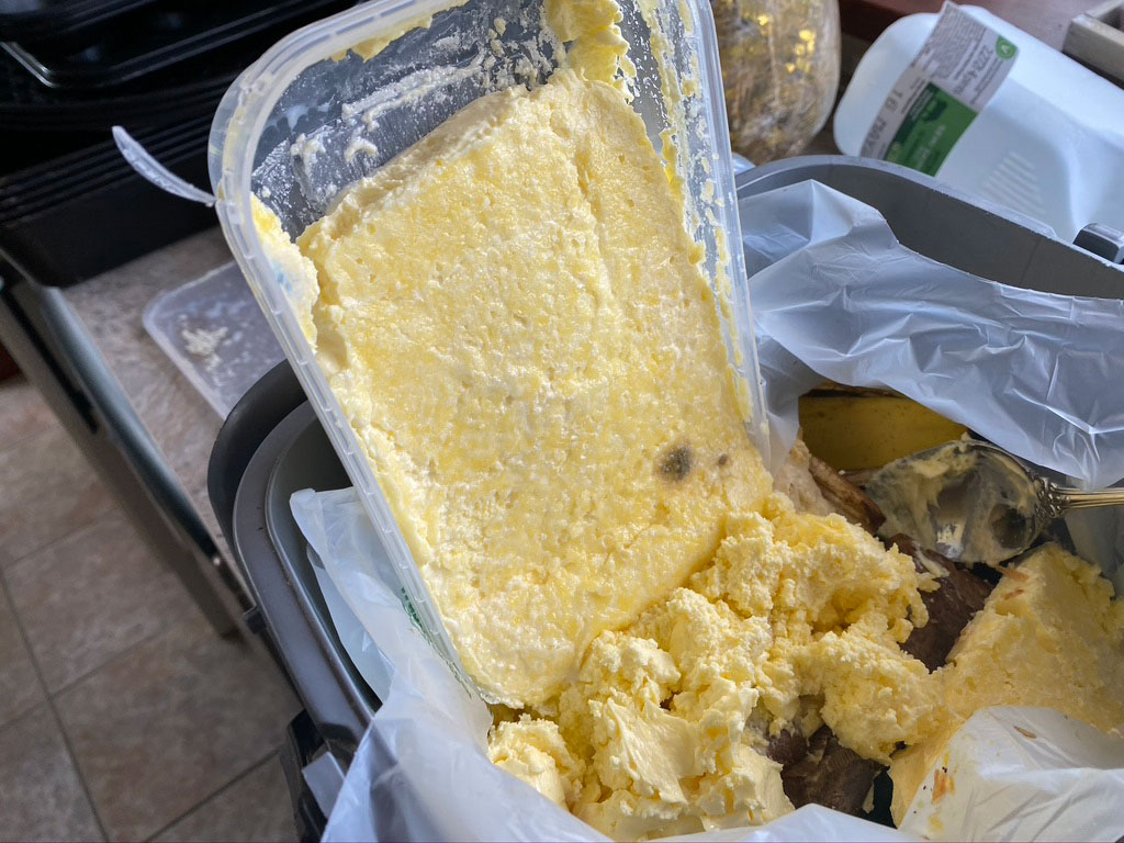 It is better to put solidified fats into the bin than down the drain.