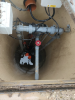 A picture of the inside of a private sewage system - ASL Limited - Guildford, Surrey