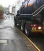 An ALS Limited Tanker attending a gully cleaning job