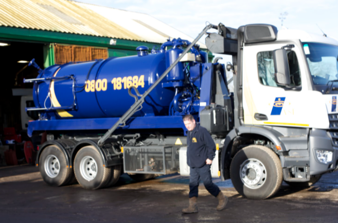 Our Ken about to go out to an emergency tank empty