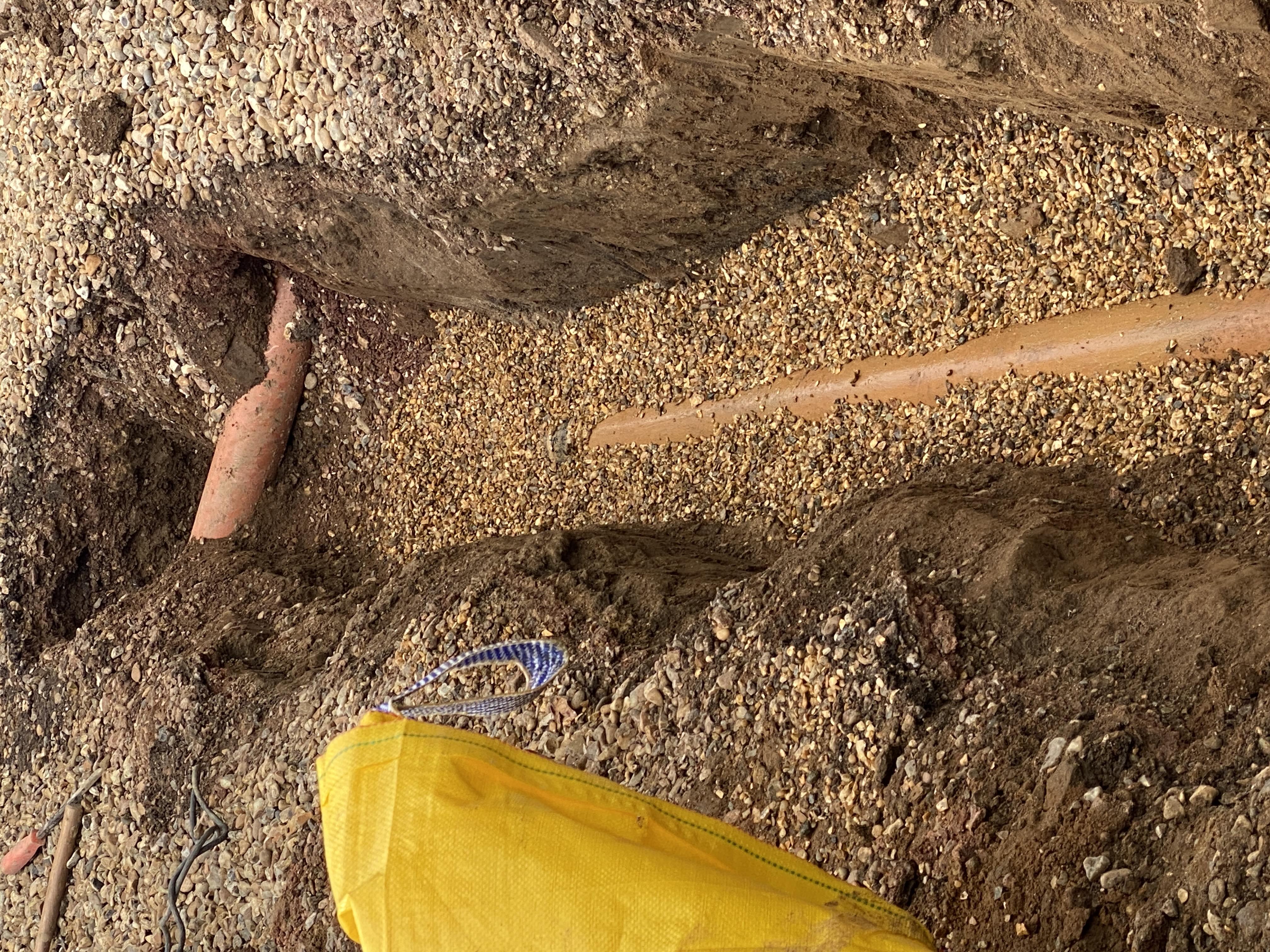 A new main drain connection to the main sewer with pumping main from ASL Limited