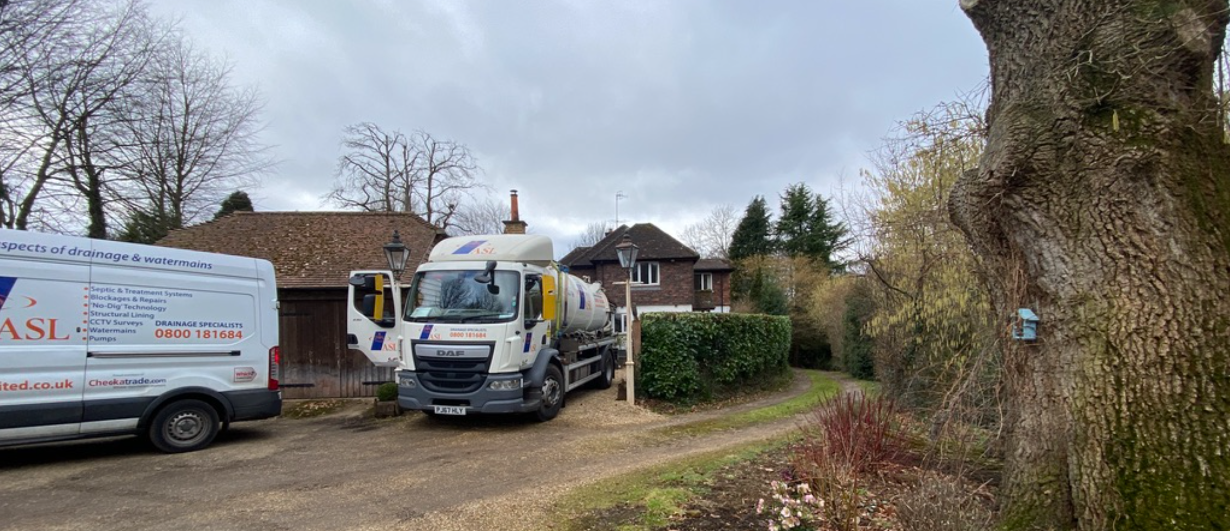 Septic tank emptying and treatment plant emptying to maintain the longevity of your sewage system.