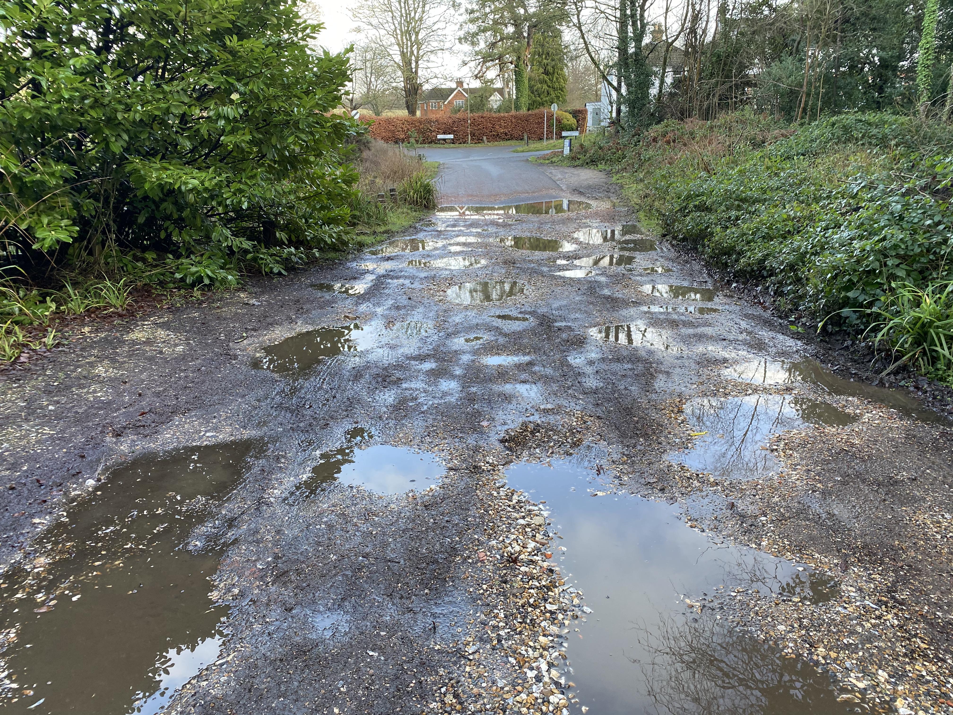 Gully sucking prevents surface water flooding.