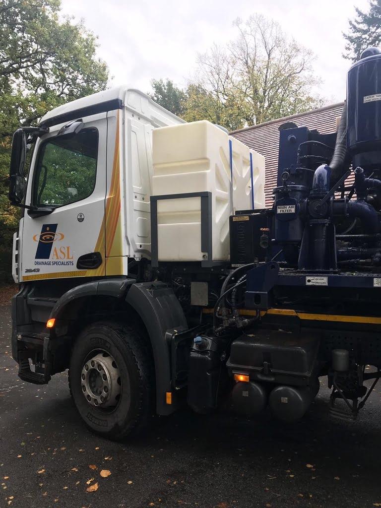 ASL drainage specialist tanker