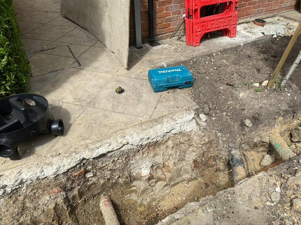 checking for potential damage to gas pipes