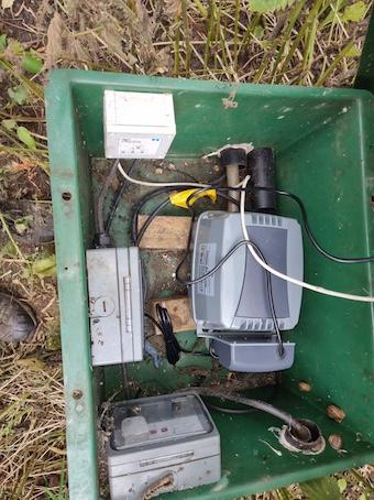 This is an ASL Limited image of an air compressor for a Treatment Plant