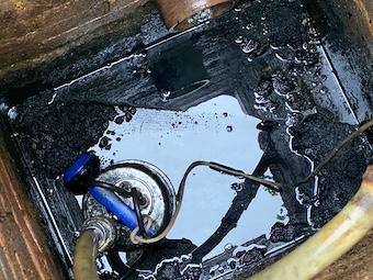 This is an ASL Limited image of a small pump for a pumping station